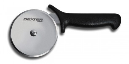 Dexter Russell Basics 4" Pizza Cutter Black Handle 31631 P94ZZA-4