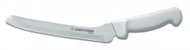 Dexter Russell Basics 8" Scalloped Offset Sandwich Knife White Handle 31606 P94807 (31606)