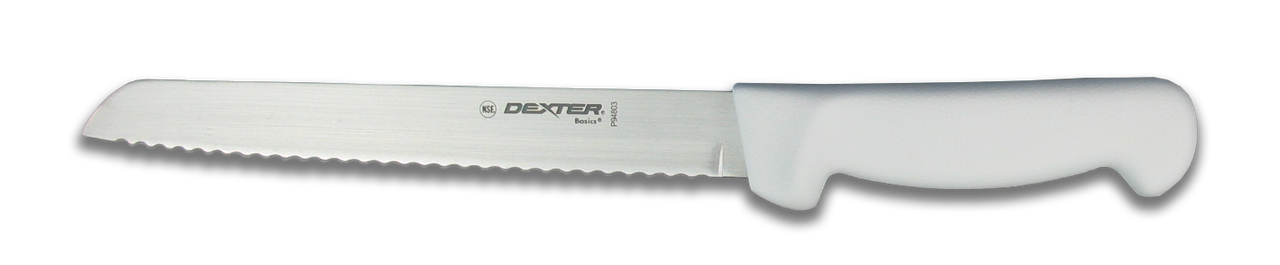 Dexter 8" Scalloped Bread Knife With Black Handle - American-Made, NSF Certified - View #8