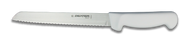 Dexter Russell Basics 8" Scalloped Bread Knife White Handle 31603 P94803 (31603)