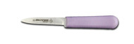 Dexter Russell Sani-Safe 3 1/4" Cook's Style Paring Knife Purple Handle 15303P S104P-PCP