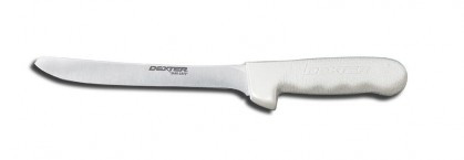 Dexter Russell Sani-Safe 7 1/2" Flexible Trimming Knife Safety Tip Carbon Steel 4213 114F-ST