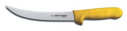 Dexter Russell Sani-Safe 8" Breaking Knife Yellow Handle 5523Y S132N-8Y (5523Y)