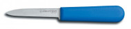 Dexter Russell Sani-Safe 3 1/4" Cooks Style Paring Knife Blue Handle 15303C S104C-PCP (15303C)