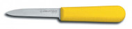 Dexter Russell Sani-Safe 3 1/4" Cooks Style Paring Knife Yellow Handle 15303Y S104Y-PCP (15303Y)