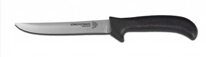 Dexter Russell Sani-Safe 6" Hollow Ground Deboning Poultry Knife Black Handle 11233B EP156HGB (11233B)