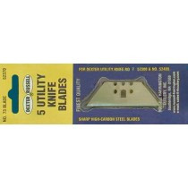 Dexter Russell Industrial 10 Packages of 5 Utility Blades 52370 73-5