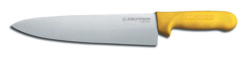Dexter Russell Sani-Safe 10" Cooks Knife, Yellow Handle 12433y S145-10Y-PCP