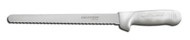 Dexter Russell Sani-Safe 10" Narrow Scalloped Slicer 13403 S140N-10SC-PCP