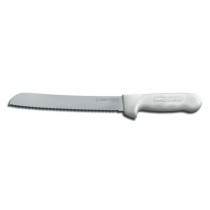 Dexter Russell Sani-Safe 8" Scalloped Bread Knife, Blue Handle 13313c S162-8SCC-PCP