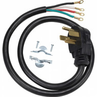 DC4-30-6 Dryer Cord 6' 30 Amp 4 Wire