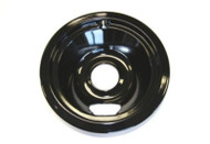 WB31T10014 General Electric Black Porcelain Burner Bowl 6 Inch