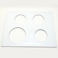 WB62K5077 General Electric Cooktop White