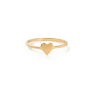 Our mini heart ring is a classic, sweet, stackable silhouette which will never go out of style!