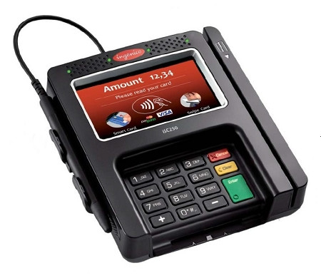 Ingenico Isc250-01p2395a Point-Of-Sale Payment Terminal 
