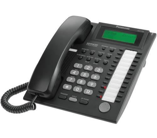 Panasonic KX-T7633 Business Phone With Backlit Display and Headset Connector 