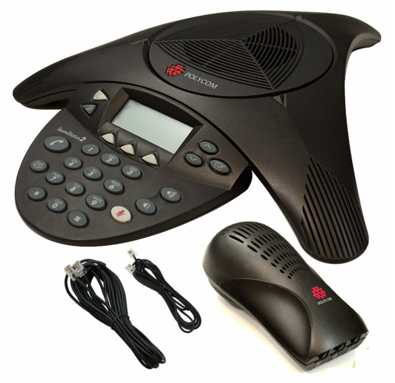 Polycom 2200-16200-001 SoundStation2 EX Display Analog Conference Phone for sale online 