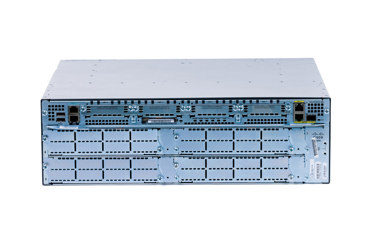 CISCO3845-HSEC/K9 AIM-VPN/HPII-PLUS 15.1 IOS 512D/128F w/ Dual AC Power Supply 