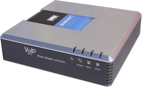Cisco Linksys Sipura SPA-2100 VoiP Telephone Adapter