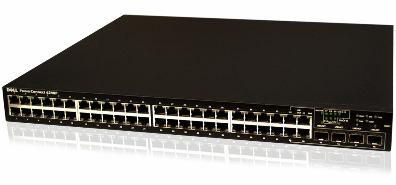 Dell PowerConnect 6248P GIG Switch 48 ports POE Switch 