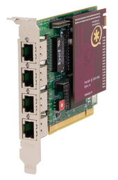 Digium TE407P Quad T1/E1 PCI Card