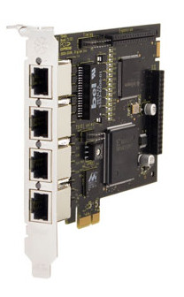 Digium TE420 Quad T1/E1 PCIe Card