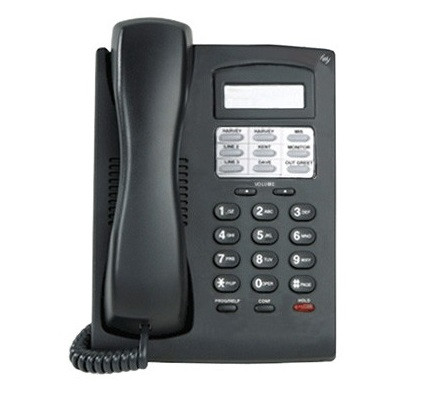 NEW Handset Receiver for ESI DFP IVX 12 24 48 Key Digital Phone Black