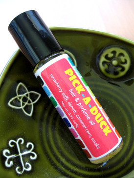Pick-a-Duck Hair & Perfume Oil - Strawberry Taffy, Sugared Donuts, Caramel Corn, Smoke... Summer Limited Edition