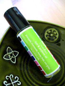 Sundew Hair & Perfume Oil - Pineapple, Honeyed Chamomile, Hops, Wet Grass... Summer Limited Edition