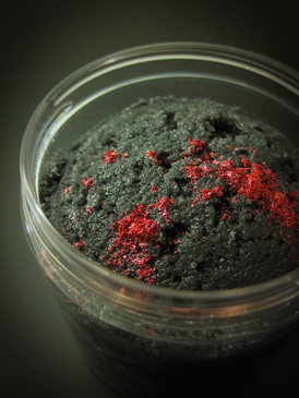Deacon Sorbetto Emulsifying Sugar Scrub - Blood Red Rose, Deathly Pale Vanilla, & Rugged Cedar... Karen Rose Exclusive