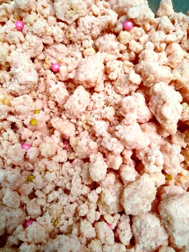 Crystalcore Bath Streusel - Rice Flower, White Amber, Succulents... 