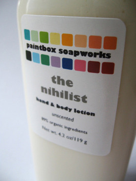 The Nihilist Organic Hand and Body Lotion - Unscented, Colorant-Free...