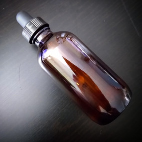 Custom Hair & Perfume Oil - Large Amber Dropper Bottle, Pick Your Scent!