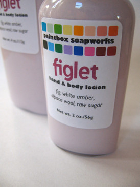 Figlet Organic Hand and Body Lotion SAMPLE SIZE - Fig, White Amber, Alpaca Wool, Raw Sugar... Yuletide Limited Edition