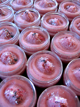 Persephone, Returned Sorbetto Emulsifying Sugar Scrub SAMPLE SIZE - Smoked Pomegranate, Rose, Carnation, Agarwood... Spring Limited Edition