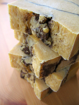 Secrets of the Sun Hot Process Soap - Patchouli, Honey, Wild Honeysuckle, Gardenia... Summer Limited Edition, Coconut-Free Formula