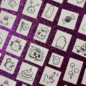 Super Spooky Doodle Sticker Pack from Big Challenges