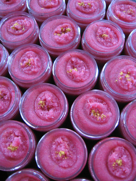 As a Lion, As a Rose Sorbetto Emulsifying Sugar Scrub SAMPLE SIZE - Deep Rose, Tea, Amber, Blood Orange, Patchouli... Midwinter Limited Edition