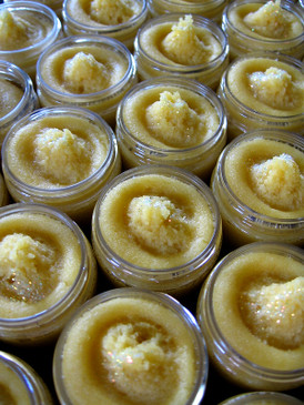 The Bees' Lament Sorbetto Emulsifying Sugar Scrub SAMPLE SIZE - Chrysanthemum, Scarlet Leaves, Sandalwood, Honey Musk... Weenie Limited Edition