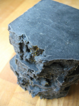 Clean Slate Hot Process Facial Soap - Charcoal, Tea Tree, Clary Sage, Peppermint Essential Oils... Coconut-Free Formula