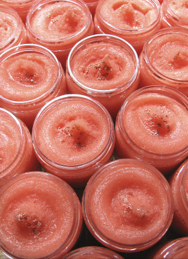 Sweet Cheeks Sorbetto Emulsifying Sugar Scrub SAMPLE SIZE - Apricot, Vanilla, Amber, Freesia...