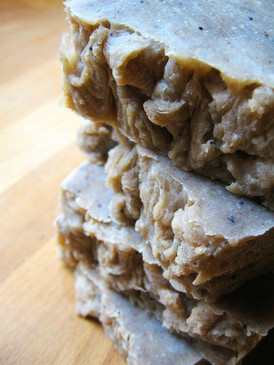 Tiger Bar Exfoliating Hot Process Soap - Peppermint, Clove, Tea Tree and Eucalyptus Essential Oils with Pumice and Poppy Seeds... Coconut-Free Formula