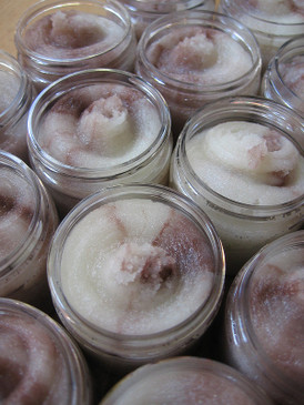 Whiskers Sorbetto Emulsifying Sugar Scrub SAMPLE SIZE - Dry Sandalwood, Vanilla, Fresh Air... 