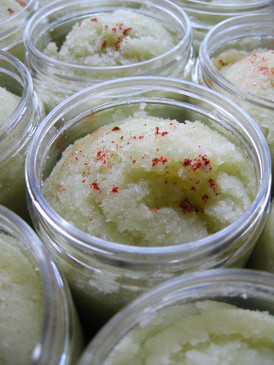 Hiraeth Sorbetto Emulsifying Sugar Scrub - Leaves, Bracken, Wild Rose, Dirt... 