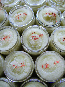 Hiraeth Sorbetto Emulsifying Sugar Scrub SAMPLE SIZE - Leaves, Bracken, Wild Rose, Dirt... 