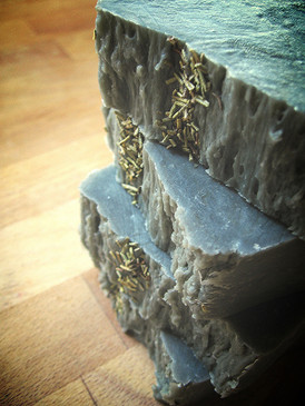 The Hermit Hot Process Soap - Fir Needle, Rosemary, Cedar & Fennel Essential Oils