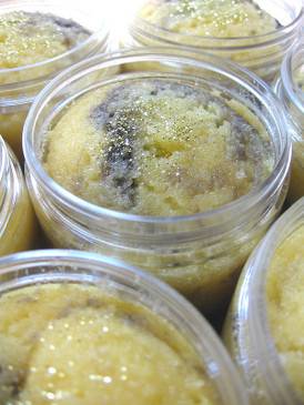 Secrets of the Sun Sorbetto Emulsifying Sugar Scrub - Patchouli, Honey, Wild Honeysuckle, Gardenia... Summer Limited Edition