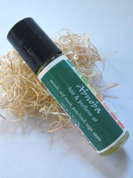 Abnoba Hair & Perfume Oil - Deep Forest Woods, Patchouli, Red Musk, Wild Apple, Sage... 