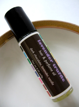 Lavender Truffle Hair & Perfume Oil - Dark Chocolate, Lavender, Vanilla... Spring Limited Edition