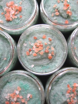 String of Pearls Sorbetto Emulsifying Sugar Scrub - Flowering Succulents, Incense, Wet Moss... Spring Limited Edition.